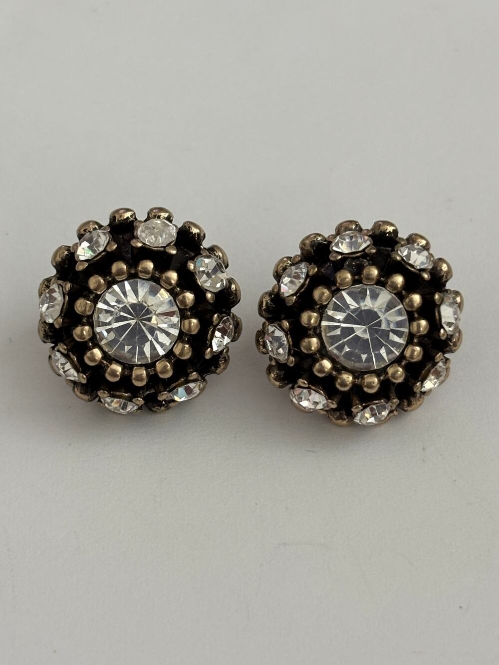 Banana Republic Stud Earrings Rhinestones